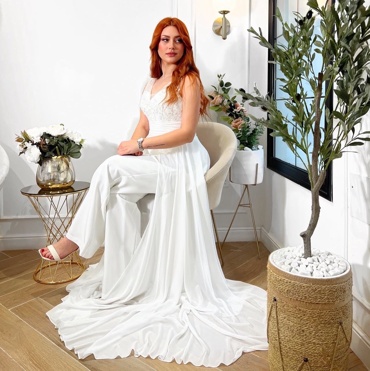 Robe mariage ou cérémonie - Aube Couture