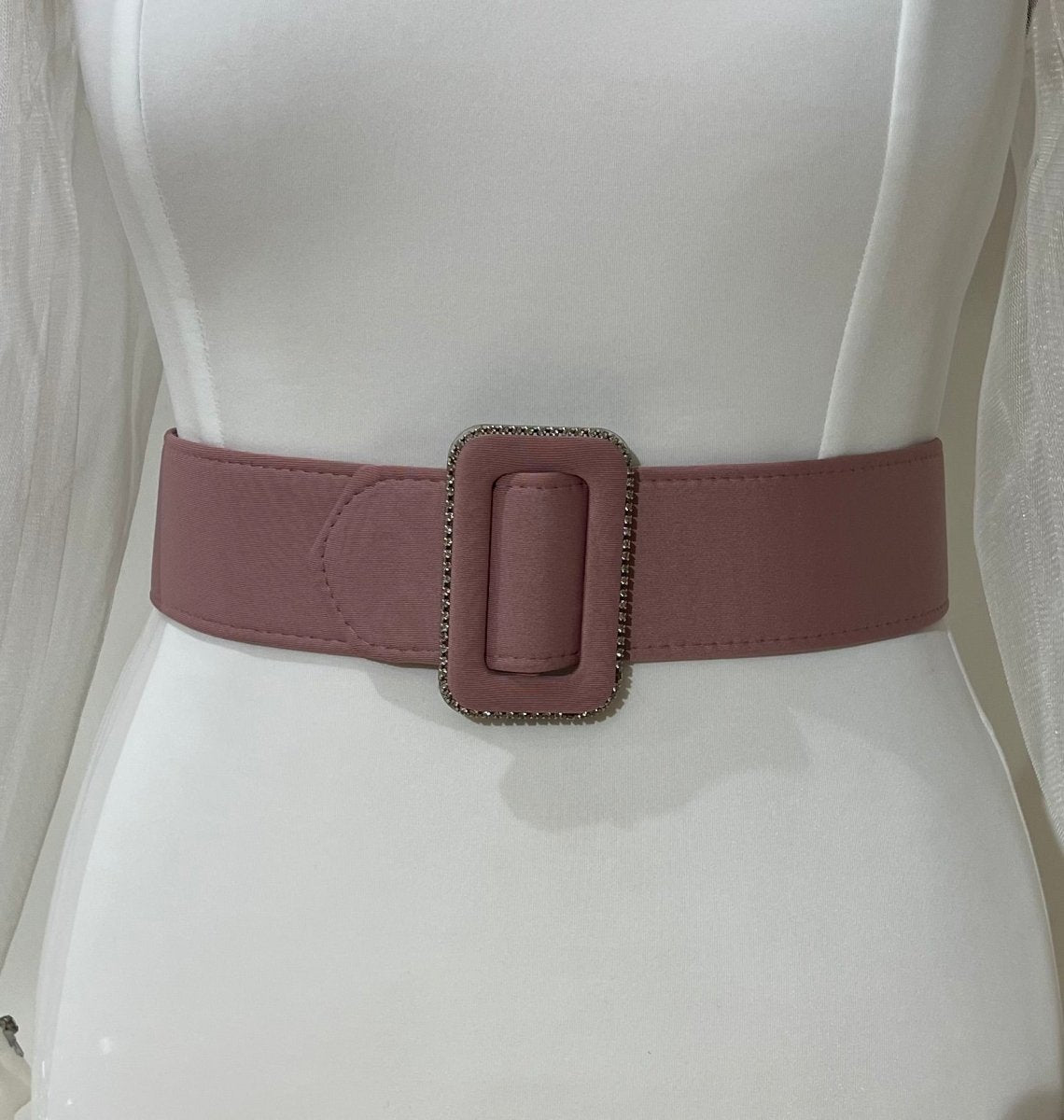 ORION: Ceinture élastique Boucle Bijou - Aube Couture
