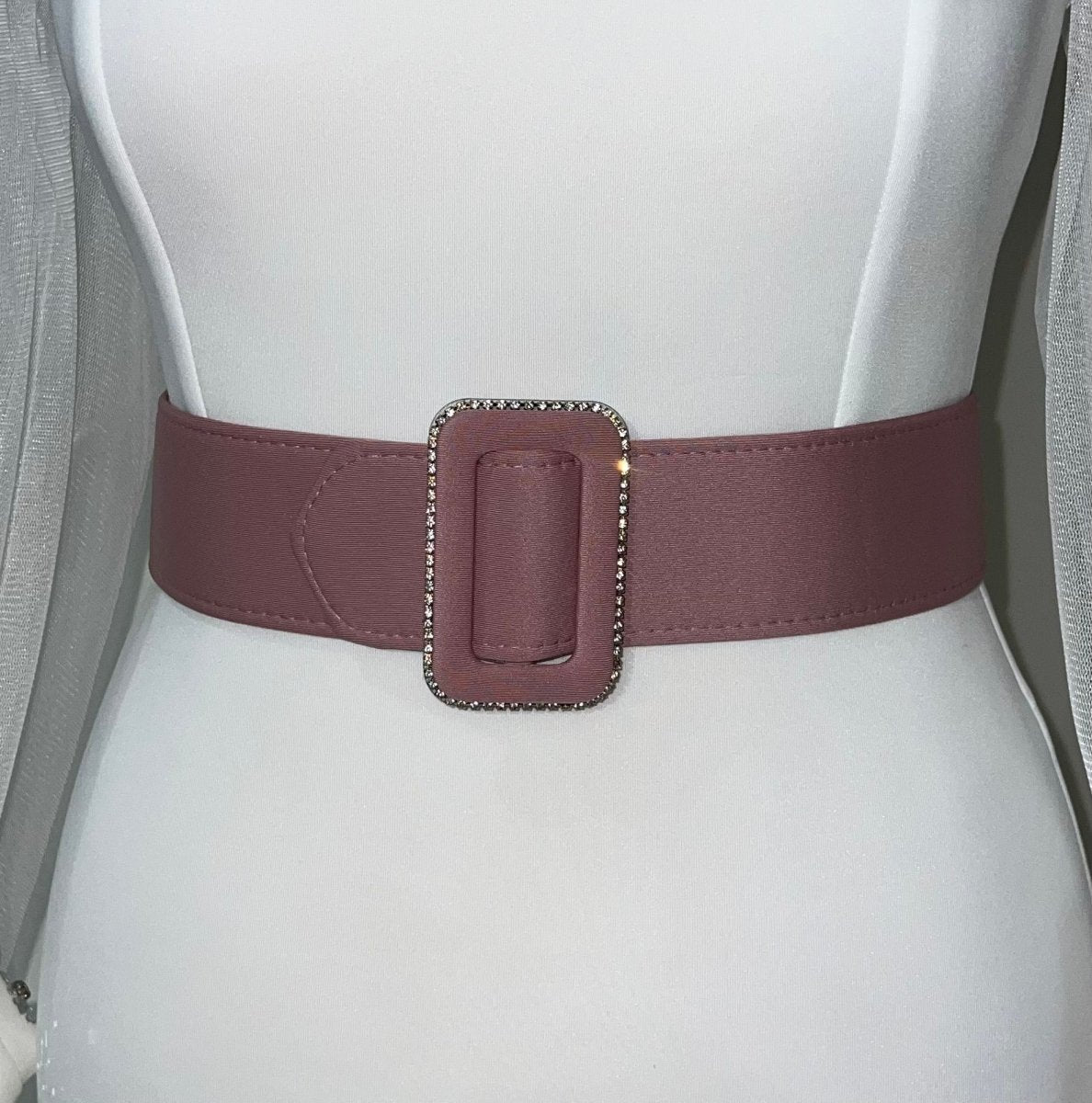 ORION: Ceinture élastique Boucle Bijou - Aube Couture